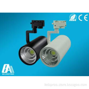 COB 20W Warm White 220V LED Track Lighting 360 Degree Adjus